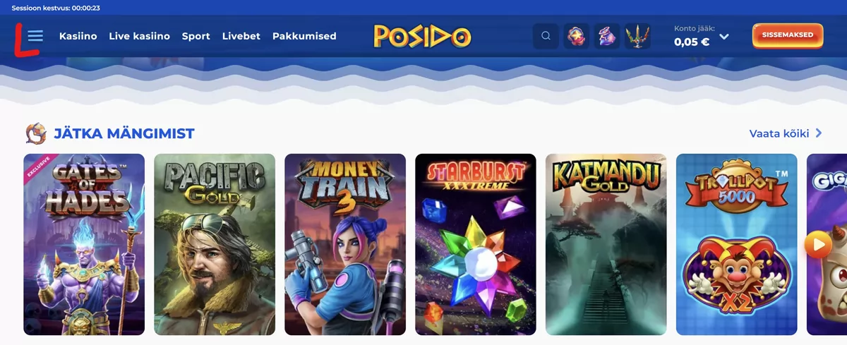 Posidio profiili link