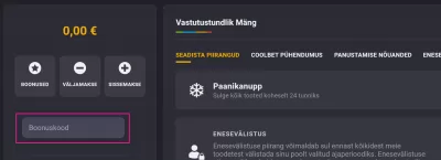 25 spinni registreerimisel